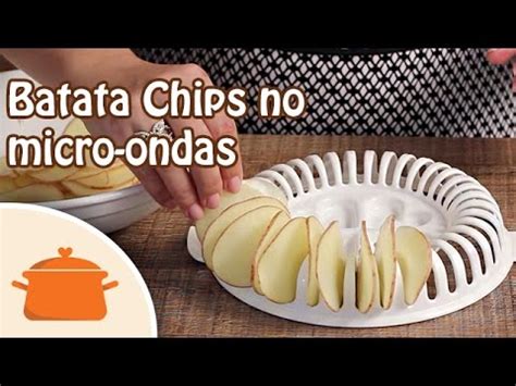 Utens Lio P Batata Chips De Micro Ondas Youtube