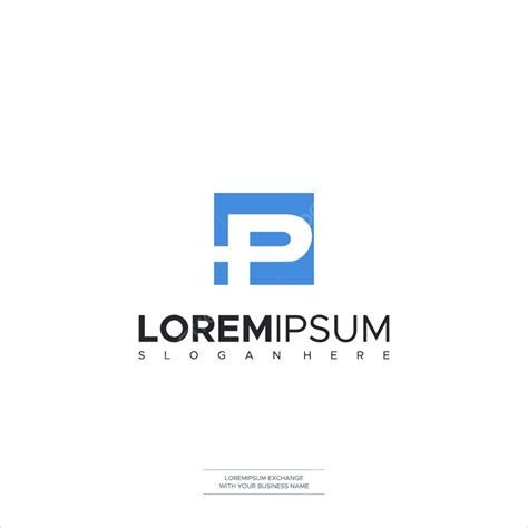 P Logo Design Vector Art Png Initial P Letter Logo Design Template