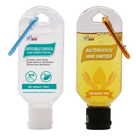 75 Alcohol Hand Flip Top Bottle Sanitiser Hand Rub Gel China Keyring Hand Sanitiser And Anti