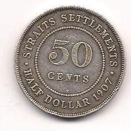 Collectionstore Cents King Edward Vii Straits Settlements Silver