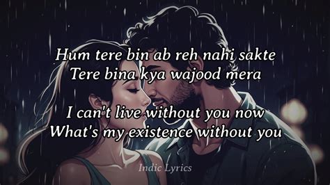 Tum Hi Ho Lyrics With English Translation Aashiqui 2 Arijit Singh