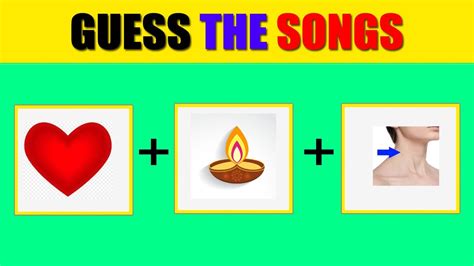 Hindi Song Paheliyan Guess The Song Guess The Hindi Song By Emoji