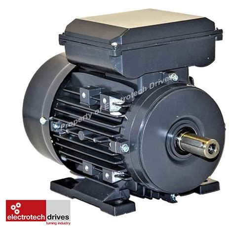 Kw Hp Single Phase Electric Motor V Rpm B Only