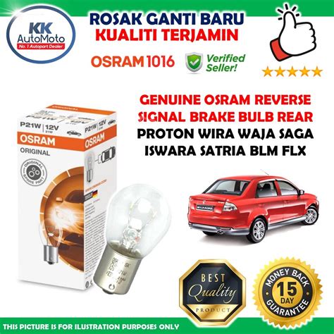 Mentol Lampu Depan Wira Proton Saga Fl Flx Headlamp Light Bulb Bosch