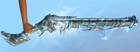 Marauder Icy Dragon Slayer Rifle Guild Wars Wiki Gw W