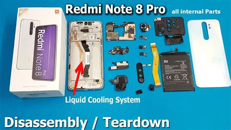 Redmi Note 8 Pro Full Disassembly Teardown How To Open Redmi Note