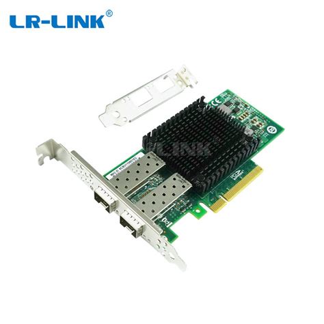 PCIe x8 万兆SFP 双口服务器光纤网卡 Intel 82599 Intel 82599网卡 双口万兆光纤网卡 LR LINK联瑞官网