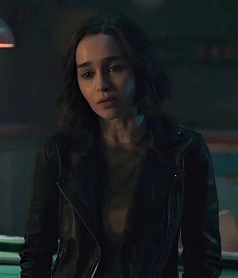 Secret Invasion Emilia Clarke Leather Jacket