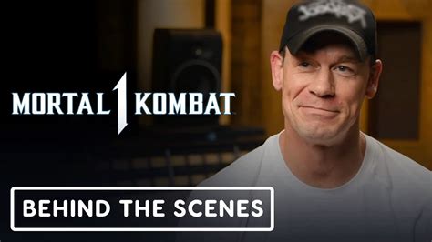 Mortal Kombat 1 Official John Cena Is Peacemaker Behind The Scenes