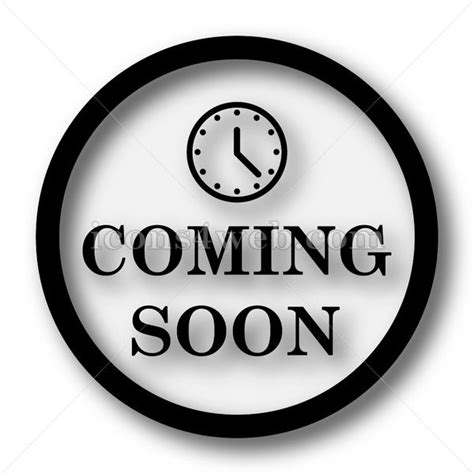Coming Soon Simple Icon Coming Soon Simple Button Simple Icon Icon
