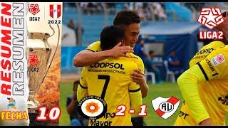 COOPSOL 2 1 ALFONSO UGARTE Resumen Fecha 10 Liga 2 2022 By