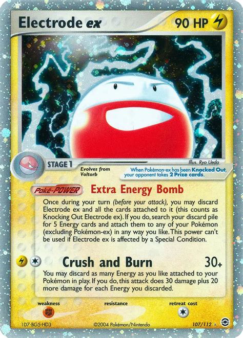 Electrode ex FireRed LeafGreen TCG WikiDex la enciclopedia Pokémon