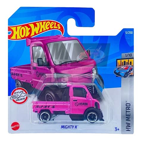X Masinuta Metalica Hot Wheels Mighty K Coelctia Roz