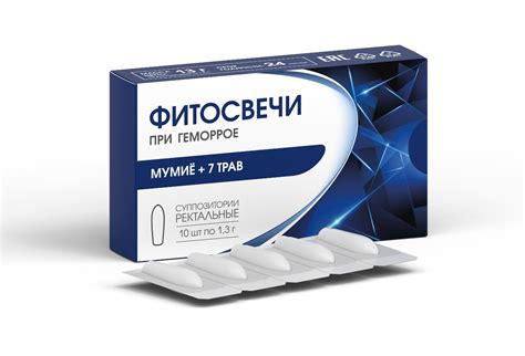 Суппозитории ректальные Алтайский нектар Мумие+7 трав | отзывы