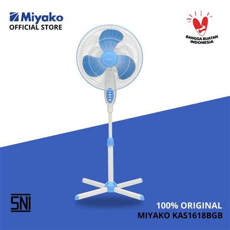 Jual Kipas Angin Miyako Kas Bgb Berdiri Stand Fan Miyako In