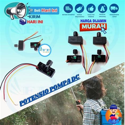 Jual Potensio Sprayer Elektrik Pompa V Fefarm Shopee Indonesia