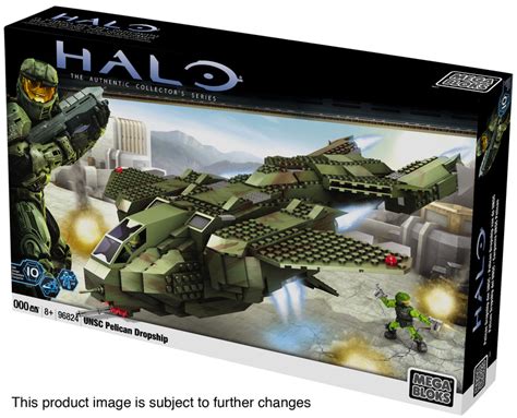 Buy Mega Bloks Halo Wars Unsc Pelican Dropship At Mighty Ape Australia