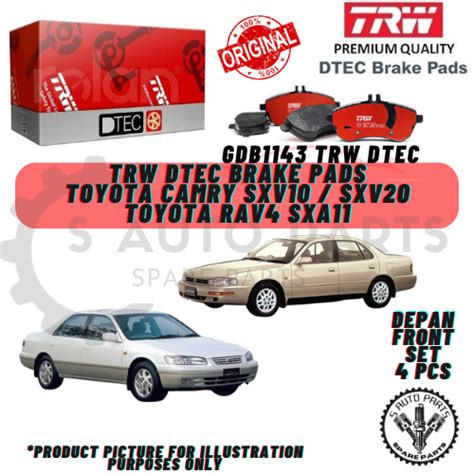 Toyota Camry Sxv Sxv Toyota Rav Sxa Depan Front Trw Dtec