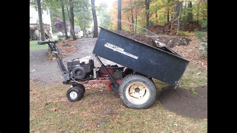 Home Made Power Wheelbarrow Self Propelled Lawn Cart Now With Power