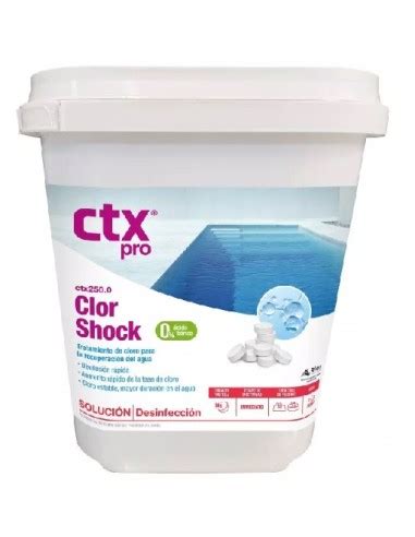 Ctx Clorshock Kg B Rico Dicloro En Tabletas Premium