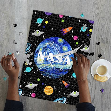 Nasa Starry Night Space Jigsaw Puzzle Homewix