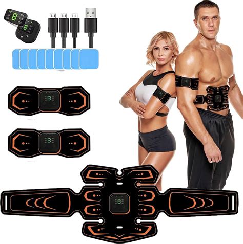 CHENAN Electrostimulateur Musculaire EMS Ceinture Abdominale