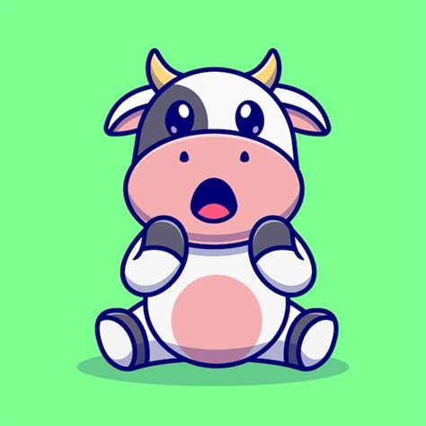 Cute Cow Cartoon