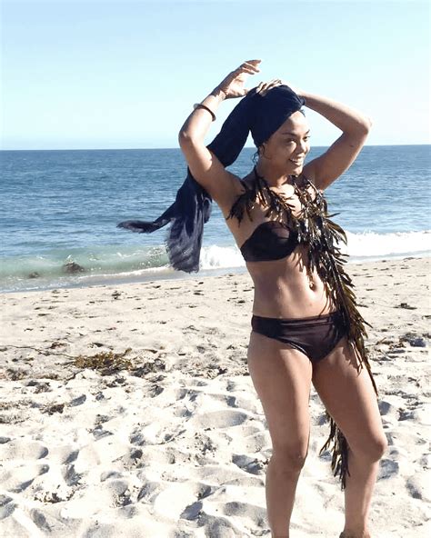 Tessa Thompson In A Black Bikini Rcelebritybelly