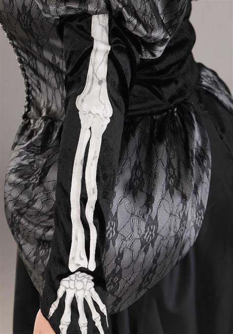 Women's Skeleton Queen Halloween Costume