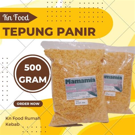 Jual Breadcrumb Tepung Roti Panir 500gr Termurah Di Lapak KN Food