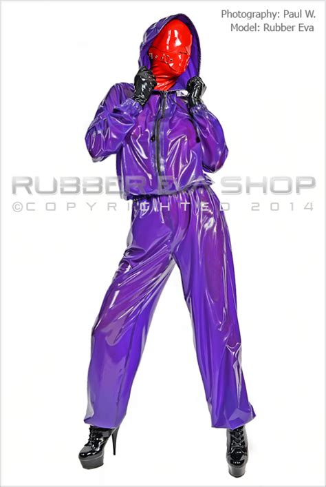 Rubber Jogging Suit And Hoods By Rubber Eva ラバーエヴァ、ラバージョギングスーツとマスク2種を新た