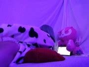 Redhead Teen Masturbating Watching Lesbian Hentai With Vibrator When Parents Are At Home Orgams