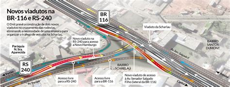 Novos Viadutos Na Br E Rs Regi O Jornal Nh