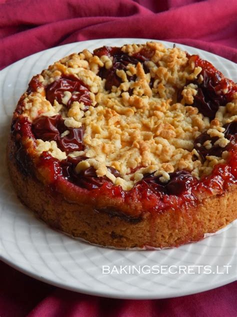 Baking Secrets Var K S Pyragas Su Slyvomis Cottage Cheese Plum Cake