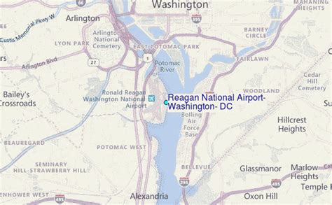 Reagan National Airport, Washington, DC Tide Station Location Guide