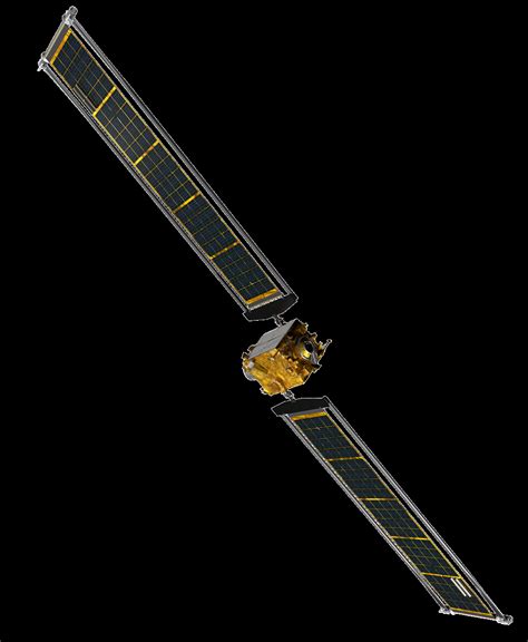 An illustration of the DART spacecraft. Credits: NASA/John Hopkins APL