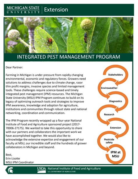 Ipm Report To Our Partners Integrated Pest Management