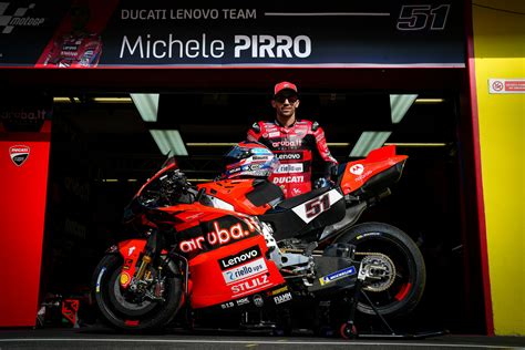 MotoGP Injured Pirro Riding Aruba It Racing Ducati At Mugello