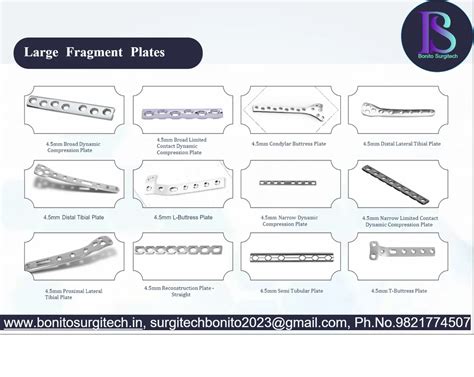 Stainless Steel Dorsolateral Distal Humerus Orthopedic Locking Plates