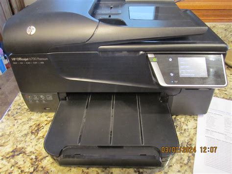 Hp Officejet 6700 Premium All In One Inkjet Printer And Power Supply 886111615698 Ebay