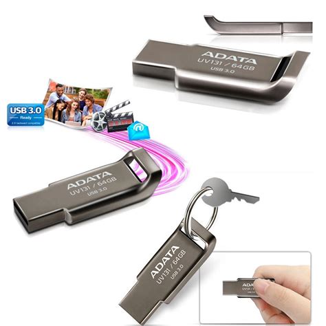 ADATA Launches Stylishly Practical UV131 USB 3 0 USB Flash Drive Kim