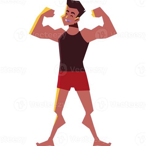 Strong Man Character 24406445 Png