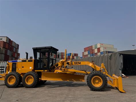 Road Grader Sem 921 Motor Grader With Front Dozer Rear Ripper Shantui