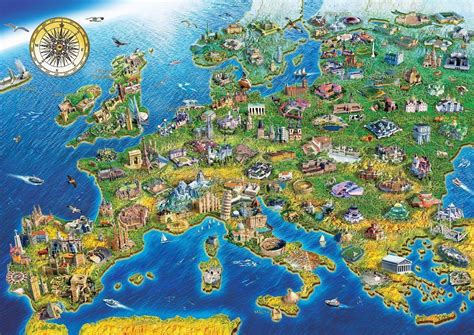 Puzzle Merveilles Du Monde Pieces Puzzlemania Fr