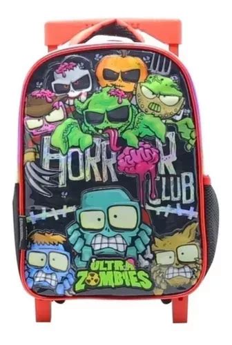 Mochila Con Carro Cresko 12 Ultra Zombies Jardin Envío gratis