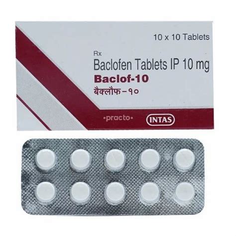 Baclofen Tablets Dosage Mg At Best Price In Nagpur Id