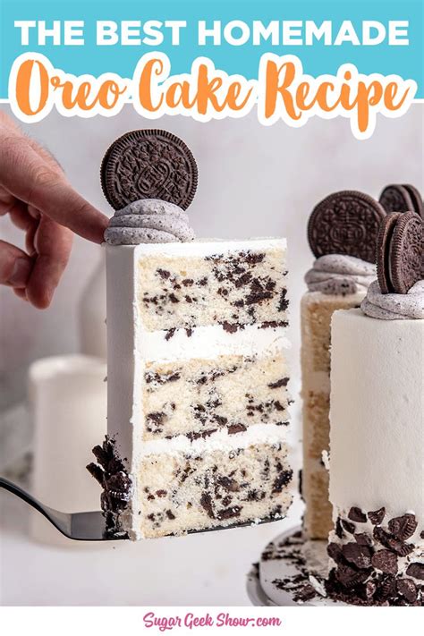 Best Oreo Cake Recipes with Fluffy Vanilla Buttercream