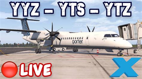 X Plane Live Vatsim Air Canada Jazz Porter Ops Flyjsim Q Xp