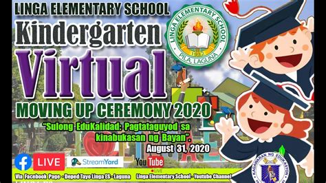 Linga Es Kindergarten Moving Up Ceremony 2020 Youtube