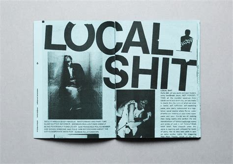 Zine "Punk zines 1970-90 phenomenon" on Behance